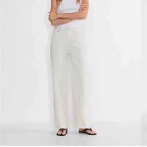 Women's Classic Stone White Jeans
